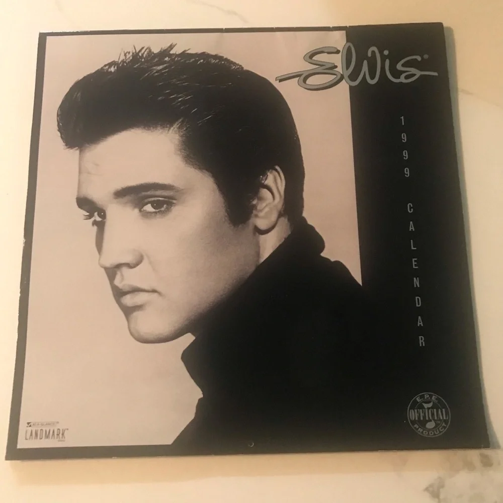 Classic 1998 ELVIS CALENDAR